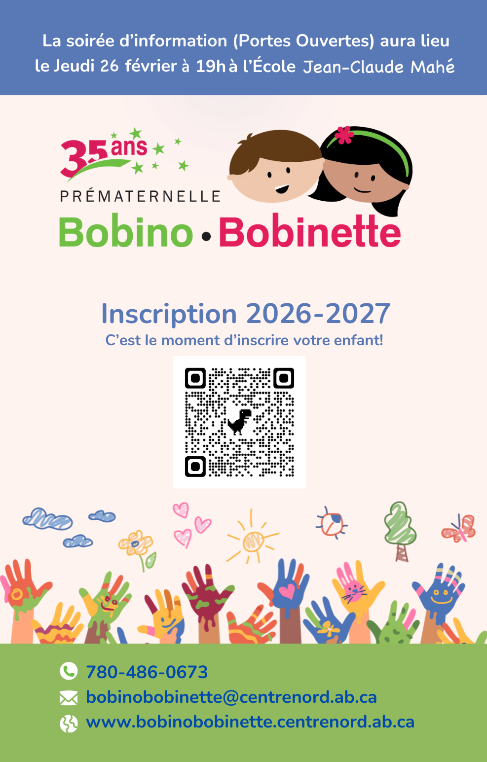 Inscriptions 2026/27
